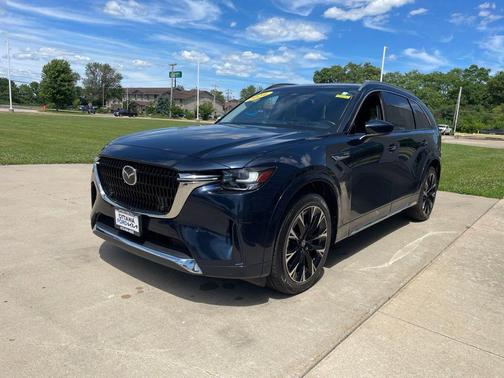 Deep Crystal Blue Mica 2024 Mazda CX-90 3.3 Turbo S