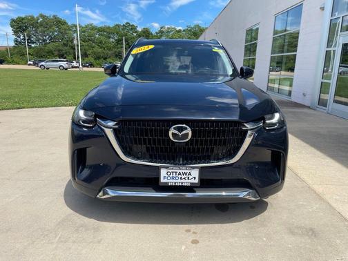 Deep Crystal Blue Mica 2024 Mazda CX-90 3.3 Turbo S