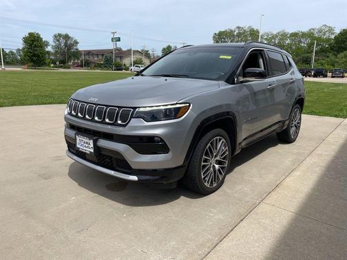 Billet Silver Metallic Clearcoat 2022 Jeep Compass Limited