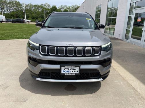 Billet Silver Metallic Clearcoat 2022 Jeep Compass Limited