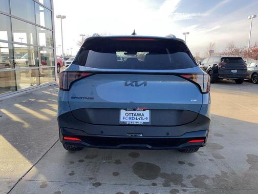 Heritage Blue 2026 Kia Sportage X-Line