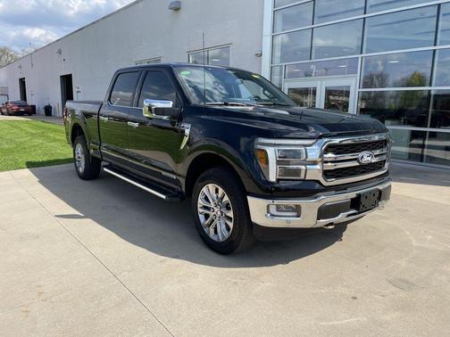 Agate Black Metallic 2024 Ford F-150 Lariat