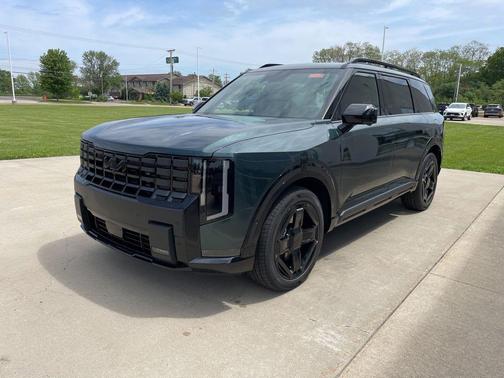 Black Jade Green 2027 Kia Telluride Hybrid X-Line SX-Prestige