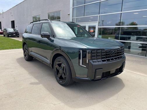 Black Jade Green 2027 Kia Telluride Hybrid X-Line SX-Prestige