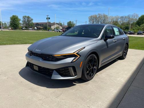 Steel Matte Gray 2026 Kia K5 GT-Line FWD