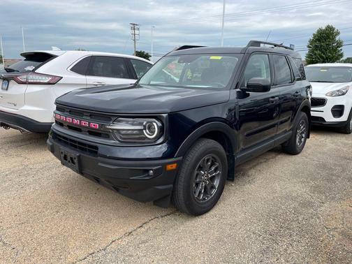 Alto Blue Metallic Tinted Clearcoat 2023 Ford Bronco Sport Big Bend