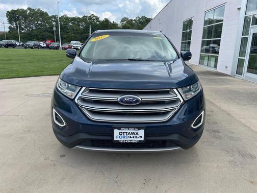 Burgundy Velvet Metallic Tinted Clearcoat 2017 Ford Edge Titanium