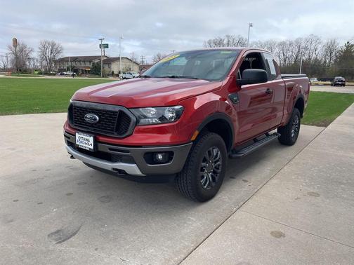 Hot Pepper Red Metallic Tinted Clearcoat 2023 Ford Ranger XLT