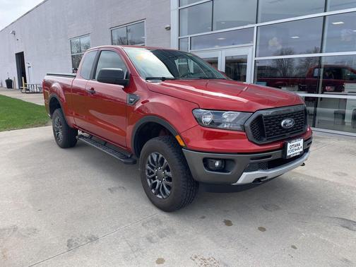 Hot Pepper Red Metallic Tinted Clearcoat 2023 Ford Ranger XLT