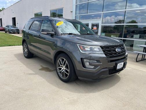Ruby Red Metallic Tinted Clearcoat 2016 Ford Explorer Sport