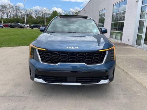 Mineral Blue 2026 Kia Sorento Hybrid EX