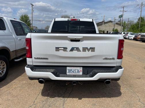 Bright White Clearcoat 2025 RAM 1500 Laramie