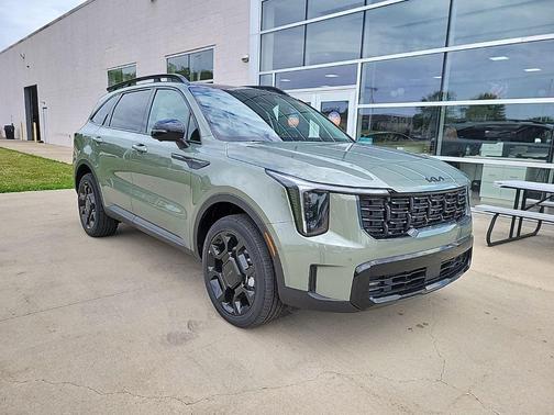 Jungle Green 2026 Kia Sorento SX