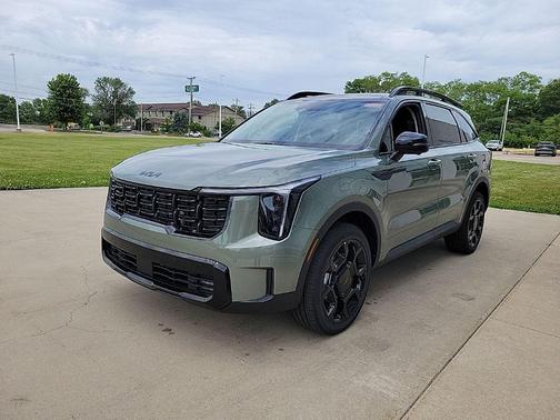 Jungle Green 2026 Kia Sorento SX