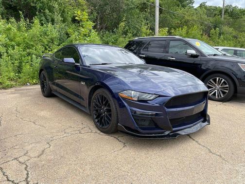 Kona Blue Metallic 2020 Ford Mustang GT