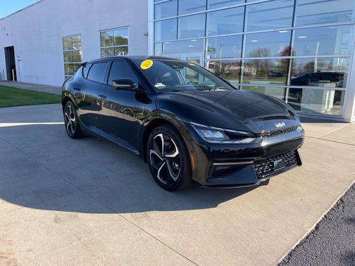 Aurora Black Pearl 2024 Kia EV6 GT-Line