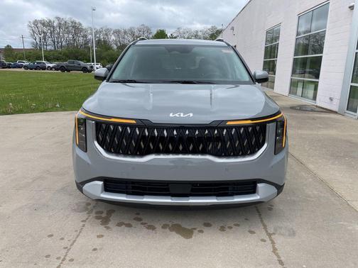 Ceramic Silver 2026 Kia Carnival Hybrid EX