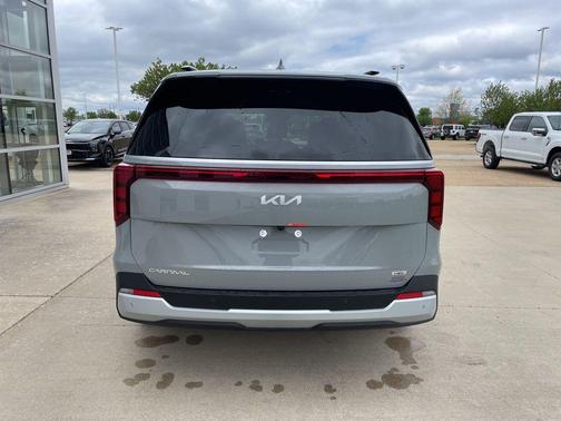 Ceramic Silver 2026 Kia Carnival Hybrid EX