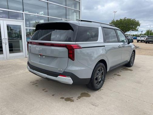 Ceramic Silver 2026 Kia Carnival Hybrid EX