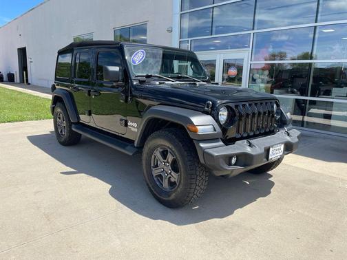 Black Clearcoat 2020 Jeep Wrangler Unlimited Sport