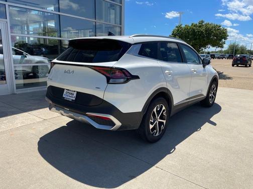 Snow White Pearl 2023 Kia Sportage Hybrid EX