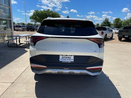 Snow White Pearl 2023 Kia Sportage Hybrid EX