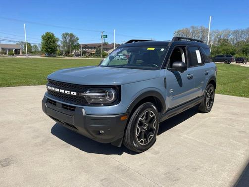 Azure Gray Metallic 2025 Ford Bronco Sport Outer Banks