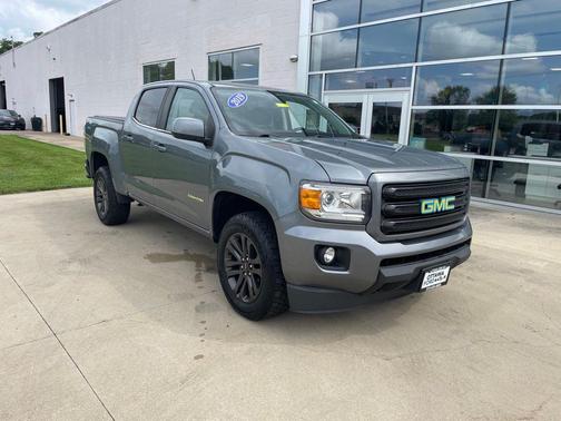 Satin Steel Metallic 2019 GMC Canyon SLE