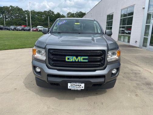 Satin Steel Metallic 2019 GMC Canyon SLE