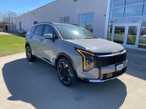 Wolf Gray 2026 Kia Sportage Hybrid SX-Prestige