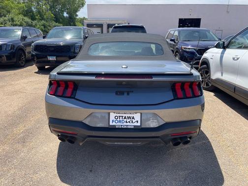 Gray Metallic 2025 Ford Mustang GT Premium