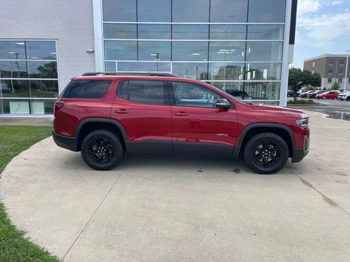 Volcanic Red Tintcoat 2023 GMC Acadia AWD AT4