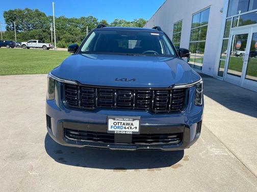 Midnight Lake Blue 2026 Kia Sorento SX