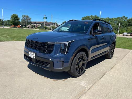 Midnight Lake Blue 2026 Kia Sorento SX