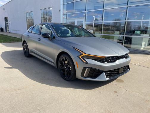 Steel Matte Gray 2026 Kia K5 GT-Line
