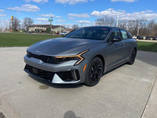 Steel Matte Gray 2026 Kia K5 GT-Line