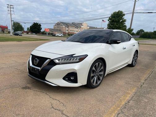 Pearl White Tricoat 2020 Nissan Maxima 3.5 Platinum