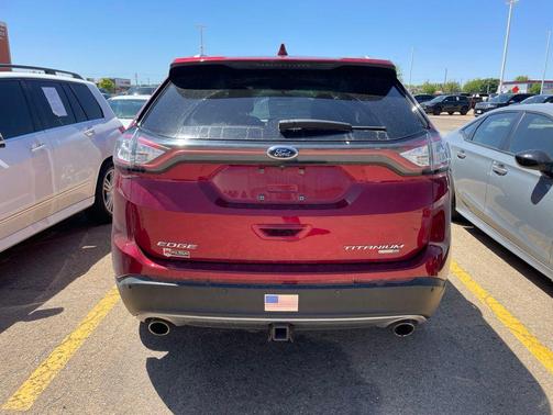 Ruby Red Metallic 2018 Ford Edge Titanium