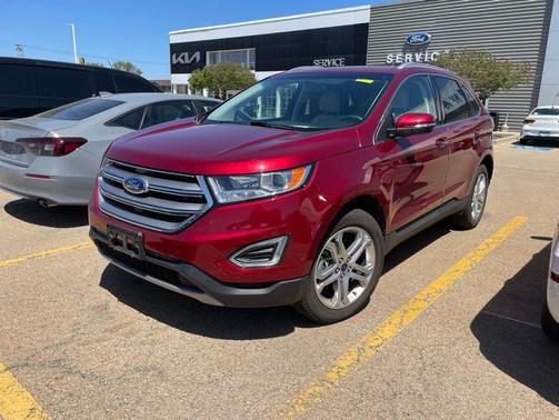 Ruby Red Metallic 2018 Ford Edge Titanium