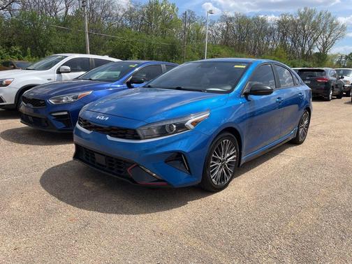 Sporty Blue 2022 Kia Forte GT-Line