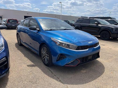 Sporty Blue 2022 Kia Forte GT-Line