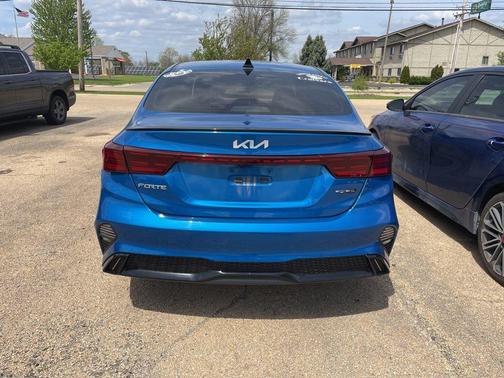 Sporty Blue 2022 Kia Forte GT-Line