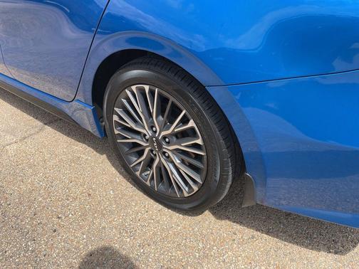 Sporty Blue 2022 Kia Forte GT-Line