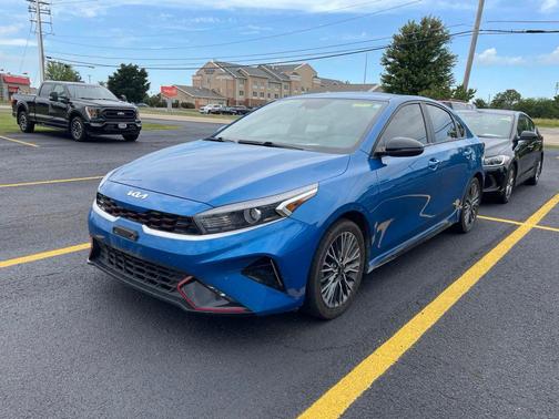 Sporty Blue 2023 Kia Forte GT-Line