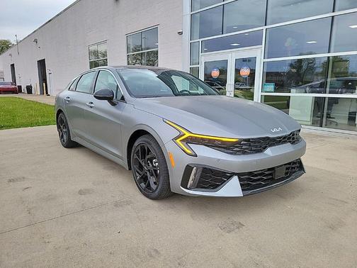 Steel Matte Gray 2026 Kia K5 GT-Line AWD