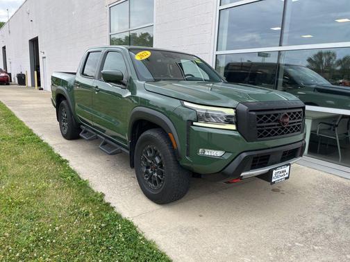 Tactical Green Metallic 2022 Nissan Frontier PRO-4X