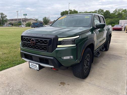 Tactical Green Metallic 2022 Nissan Frontier PRO-4X