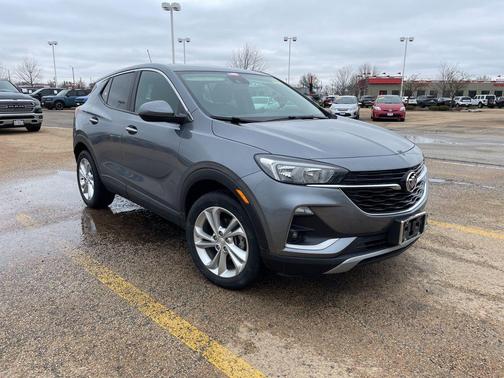 Satin Steel Metallic 2021 Buick Encore GX Preferred