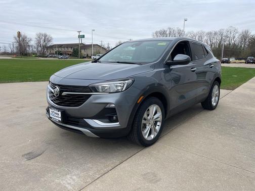 Satin Steel Metallic 2021 Buick Encore GX Preferred