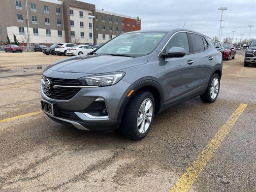 Satin Steel Metallic 2021 Buick Encore GX Preferred